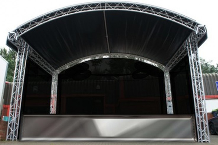 Arc Roof Stage Structure