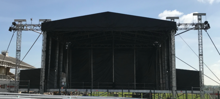 Stage hire Bristol | Full staging solutions | Okoru event hire